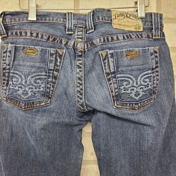 Lucky Brand Lil Delaware Denim Jeans Size 8 / 29 - Picture 5 of 10